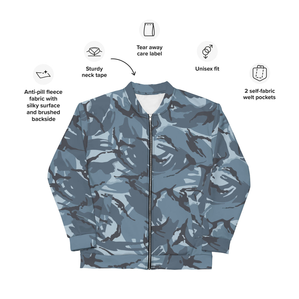 Russian Smog Kukla Urban Blue DPM CAMO Unisex Bomber Jacket