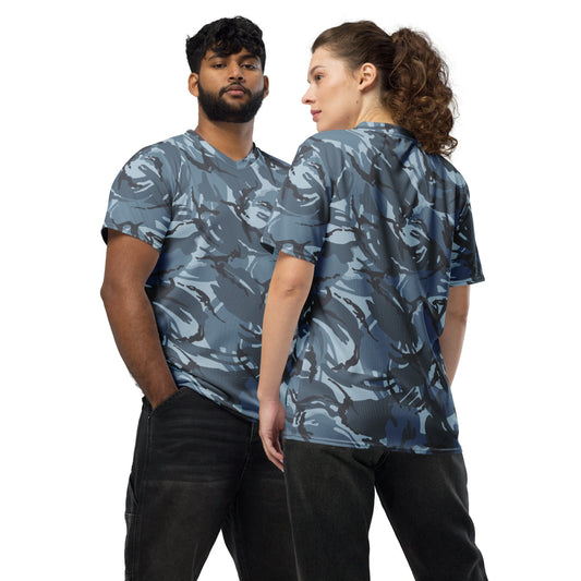 Russian Smog Kukla Urban Blue DPM CAMO unisex sports jersey - 2XS - Unisex Sports Jersey