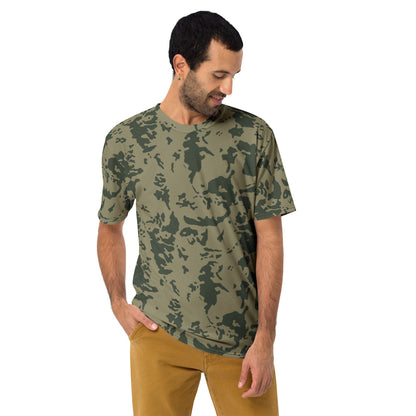 Russian Soviet Bicolor Woodland CAMO Men’s T-shirt - Mens T-Shirt