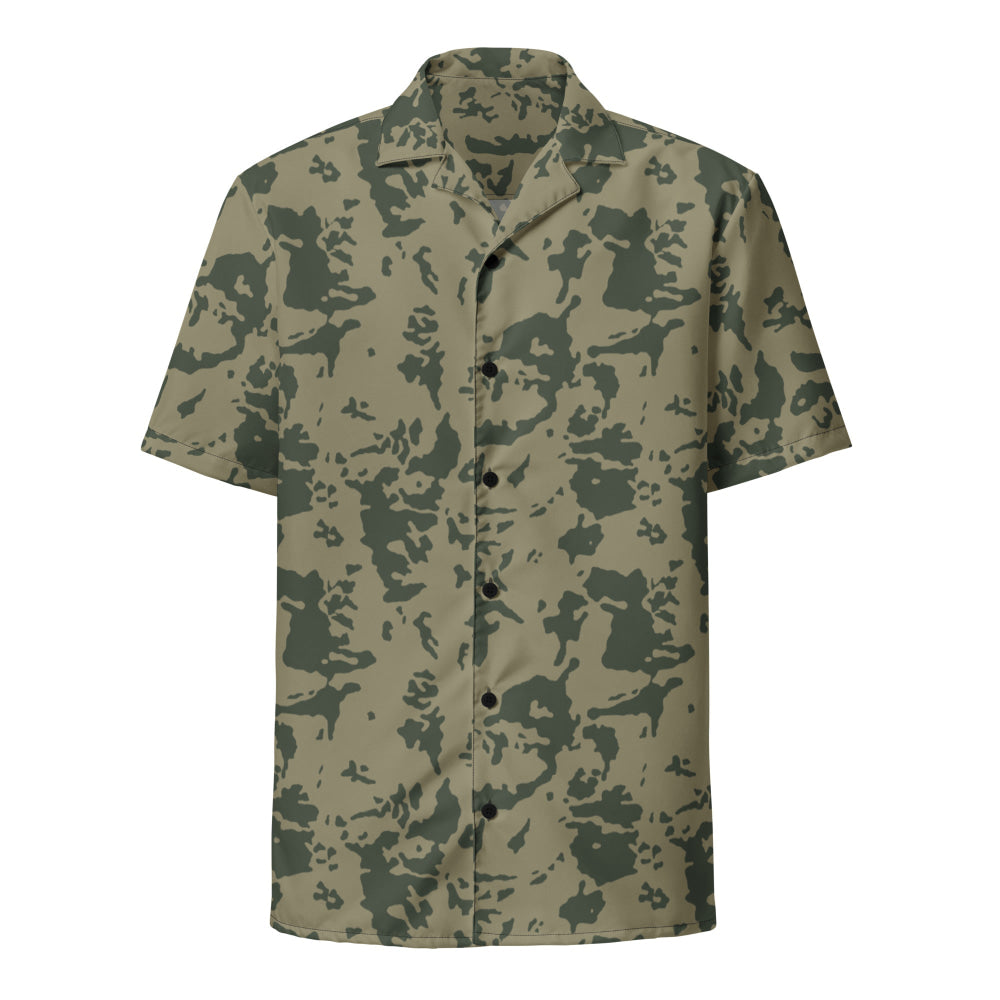 Russian Soviet Bicolor Woodland CAMO Unisex button shirt - Button Shirt