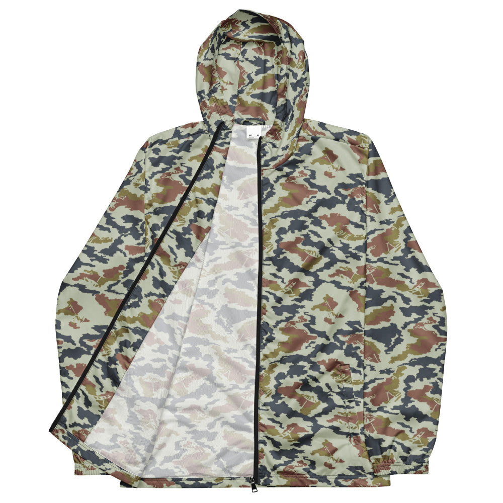 Russian Soviet Spetsnaz KLMK Tundra CAMO Men’s windbreaker - Mens Windbreaker