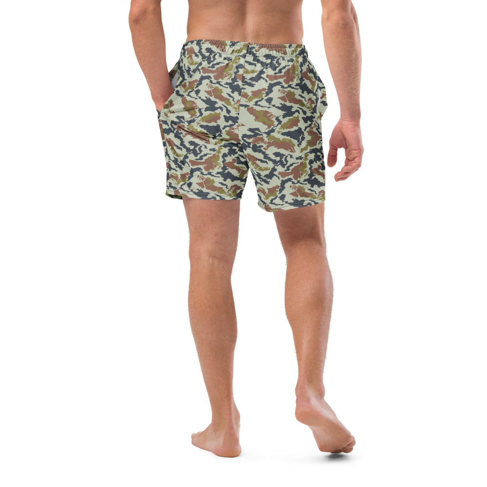 Russian Soviet Spetsnaz KLMK Tundra CAMO Swim Trunks - Mens