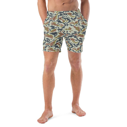 Russian Soviet Spetsnaz KLMK Tundra CAMO Swim Trunks - 2XS - Mens