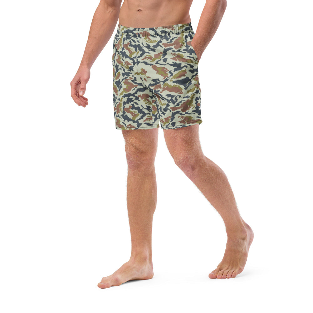 Russian Soviet Spetsnaz KLMK Tundra CAMO Swim Trunks - Mens