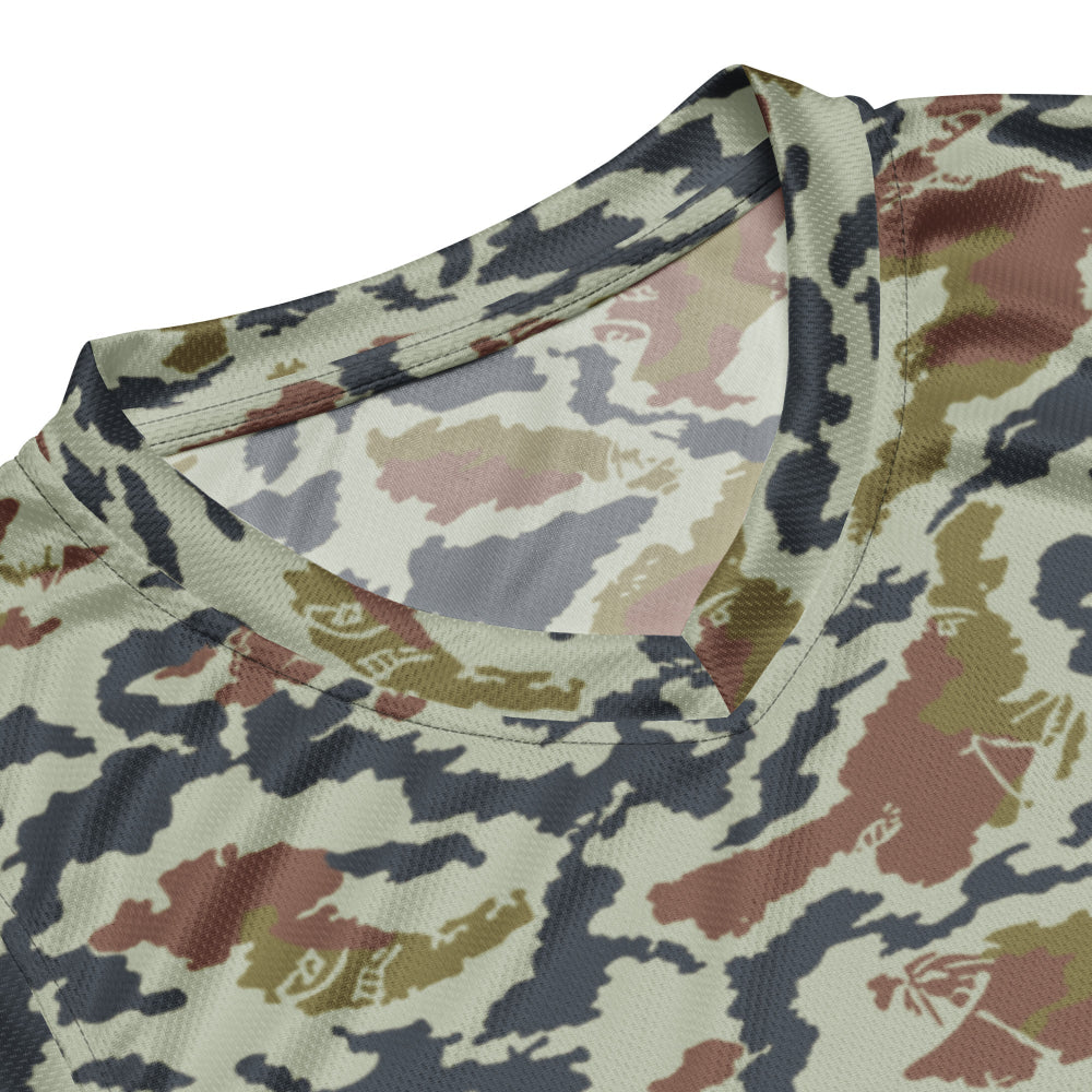 Russian Soviet Spetsnaz KLMK Tundra CAMO unisex basketball jersey - Unisex Basketball Jersey