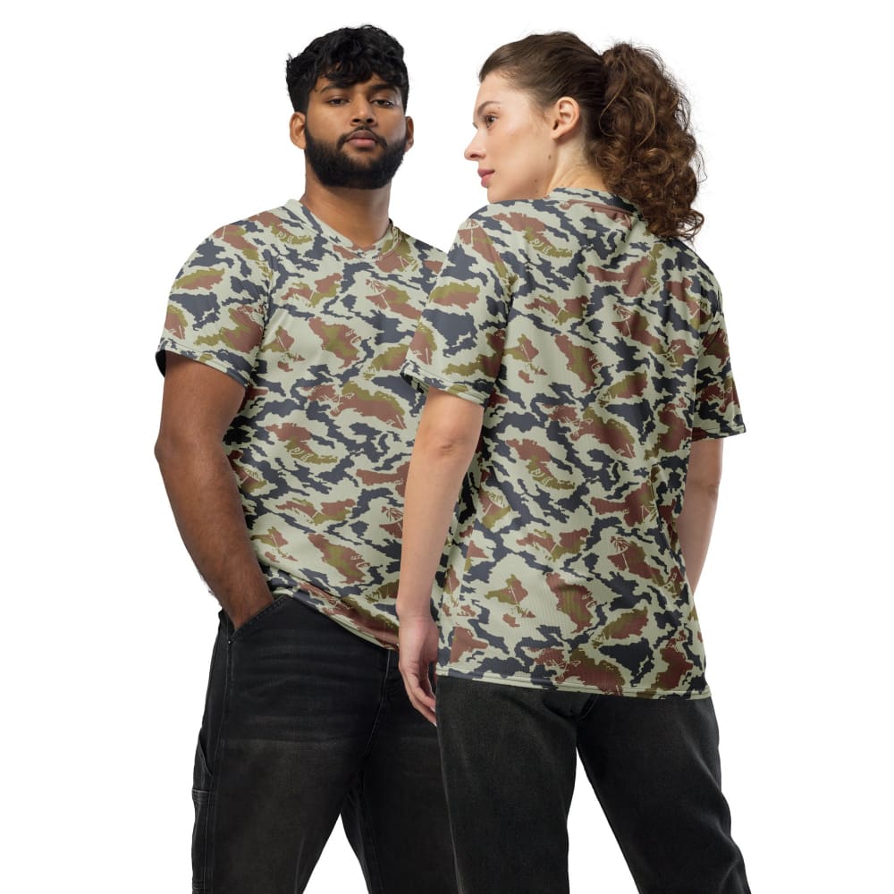 CAMO HQ - Russian Soviet Spetsnaz KLMK Tundra CAMO unisex sports jersey