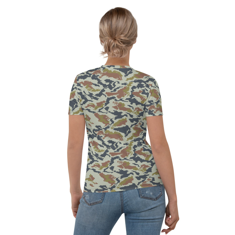 Russian Soviet Spetsnaz KLMK Tundra CAMO Women’s T-shirt - Womens T-Shirt