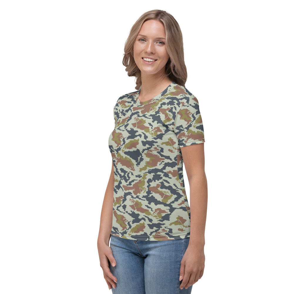 Russian Soviet Spetsnaz KLMK Tundra CAMO Women’s T-shirt - Womens T-Shirt