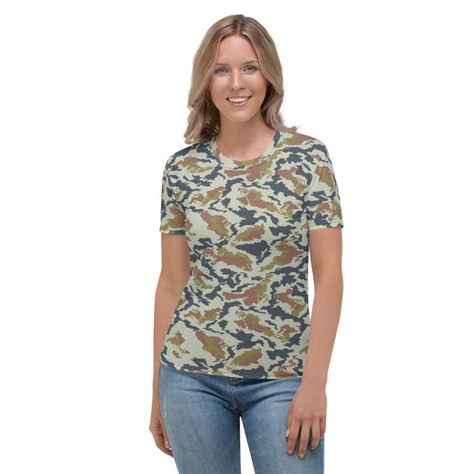 Russian Soviet Spetsnaz KLMK Tundra CAMO Women’s T-shirt - XS - Womens T-Shirt