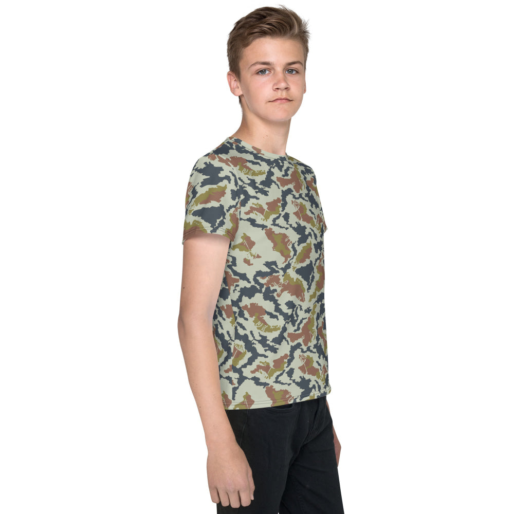 Russian Soviet Spetsnaz KLMK Tundra CAMO Youth crew neck t-shirt - Crew Neck T-shirt