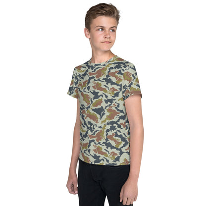 Russian Soviet Spetsnaz KLMK Tundra CAMO Youth crew neck t-shirt - Crew Neck T-shirt