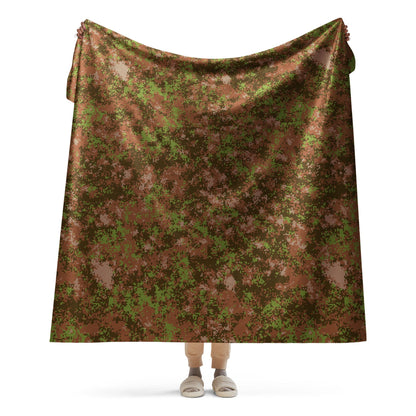 Russian Digital Spectre Autumn CAMO Sherpa blanket - 60″×80″ - Blankets