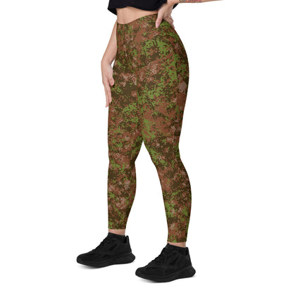 Russian Spectre Mountain CAMO Leggings with pockets - Womens With Pockets