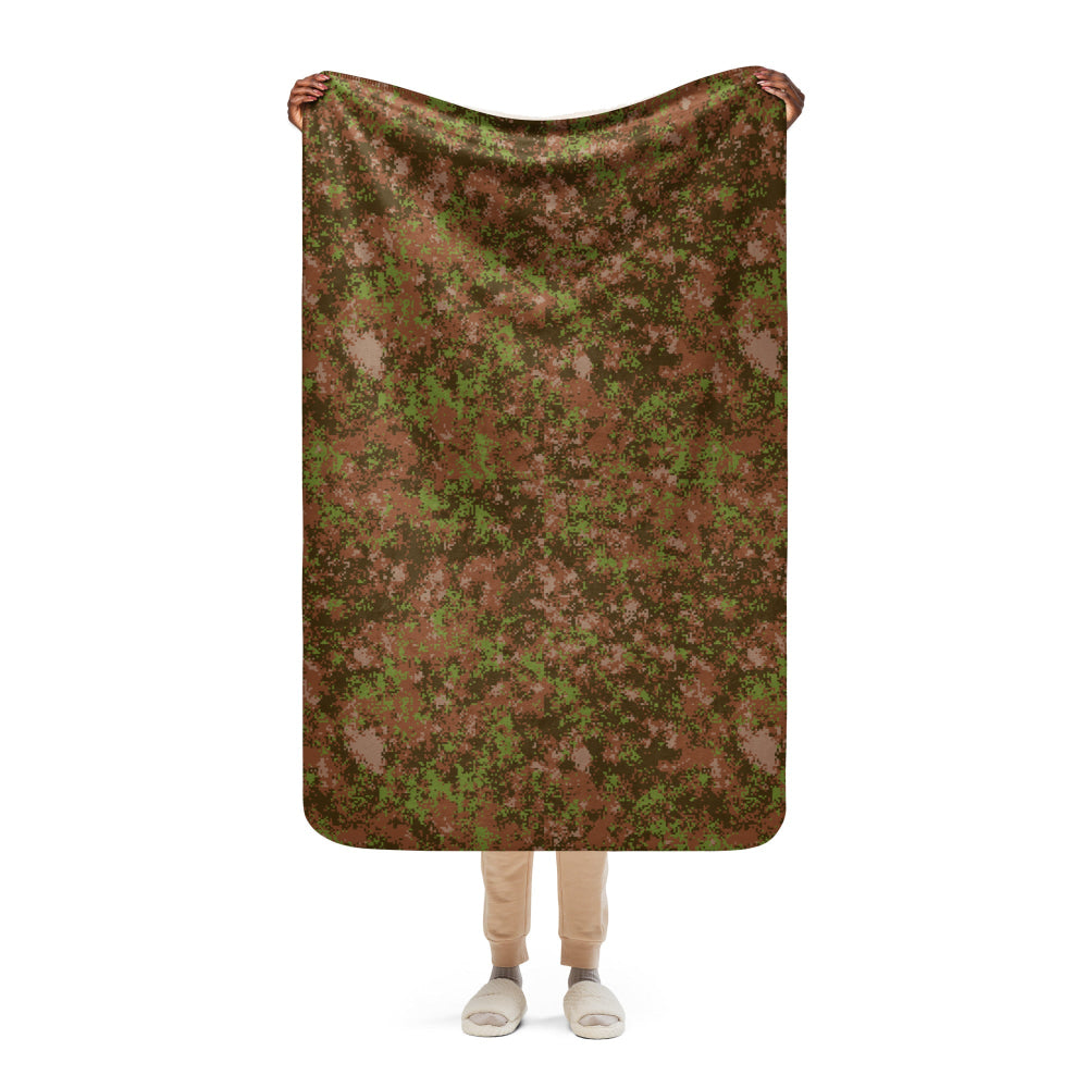 Russian Spectre Mountain CAMO Sherpa blanket - 37″×57″ - Blanket