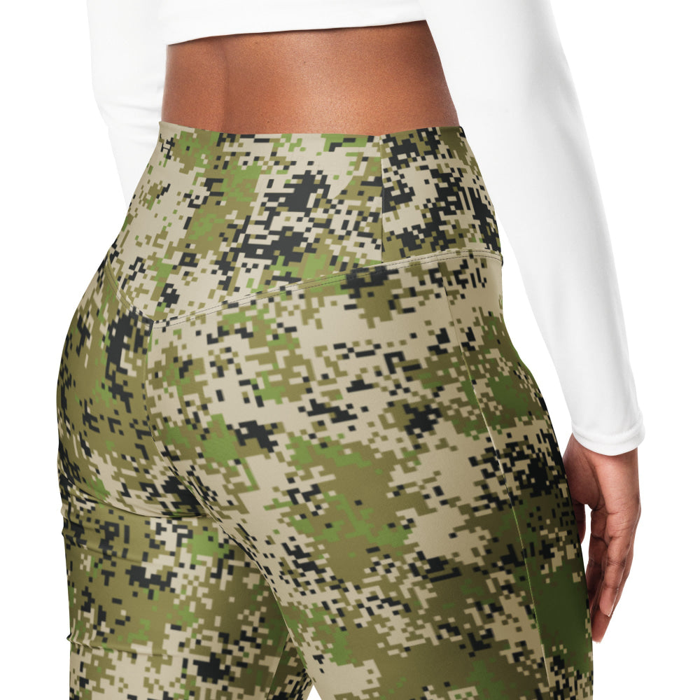 Russian Spectre SKVO CAMO Flare leggings - Womens Leggings