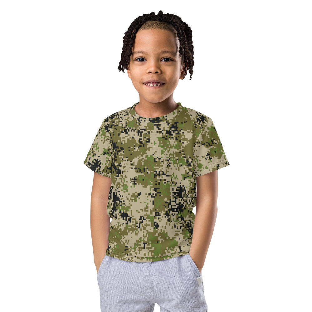 Russian Spectre SKVO CAMO Kids crew neck t-shirt - 2T - Crew Neck T-shirt