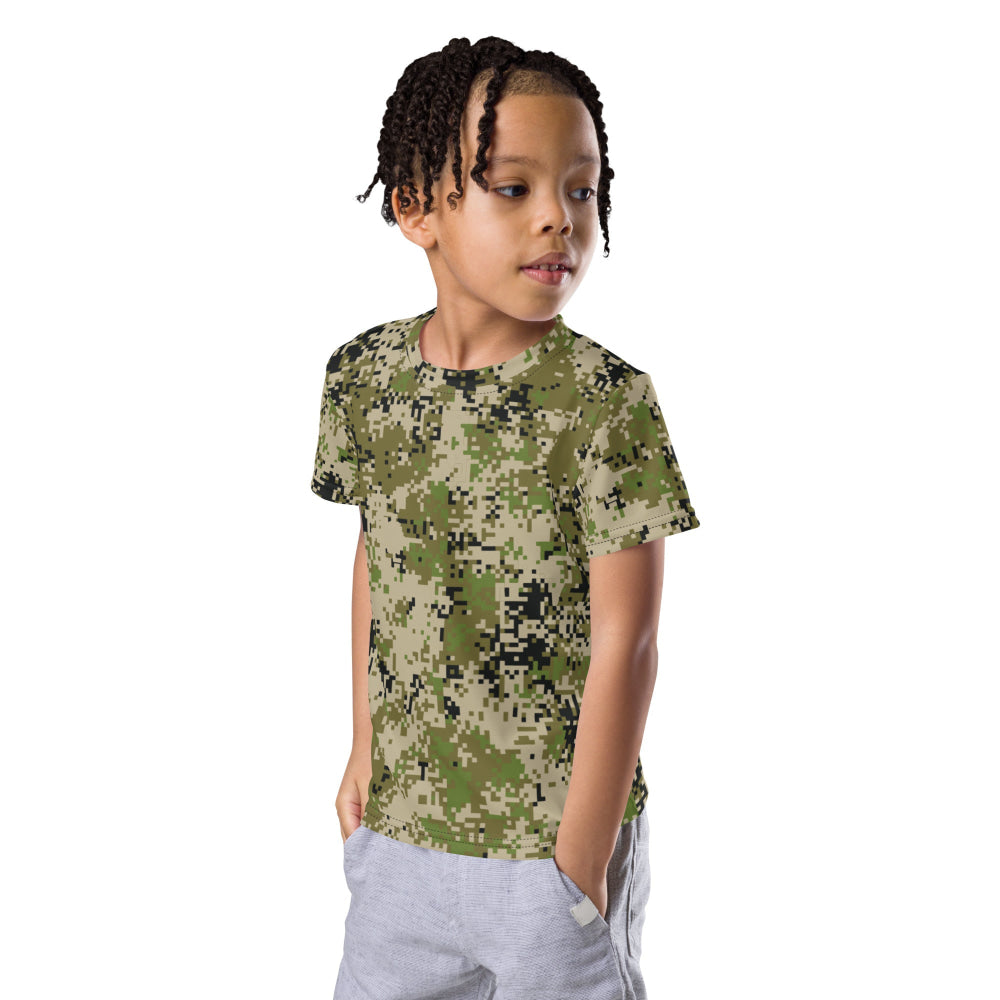 Russian Spectre SKVO CAMO Kids crew neck t-shirt - Crew Neck T-shirt