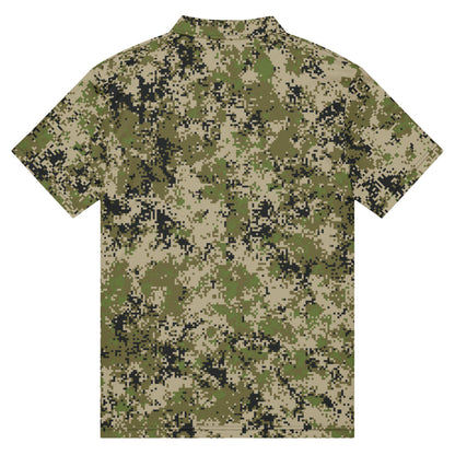 Russian Spectre SKVO CAMO Men’s slim fit polo - Mens Slim Fit Polo