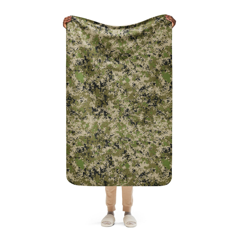 Russian Spectre SKVO CAMO Sherpa blanket - 37″×57″ - Blanket