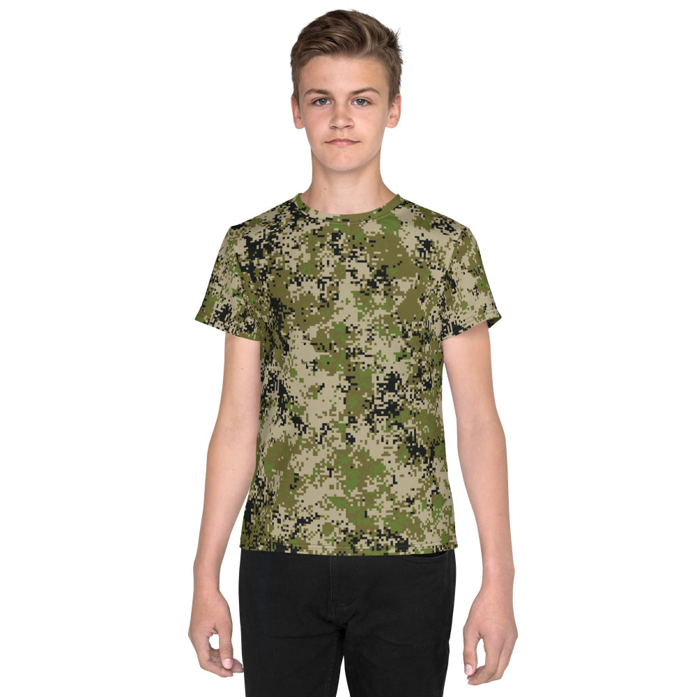 Russian Spectre SKVO CAMO Youth crew neck t-shirt - 8 - Crew Neck T-shirt