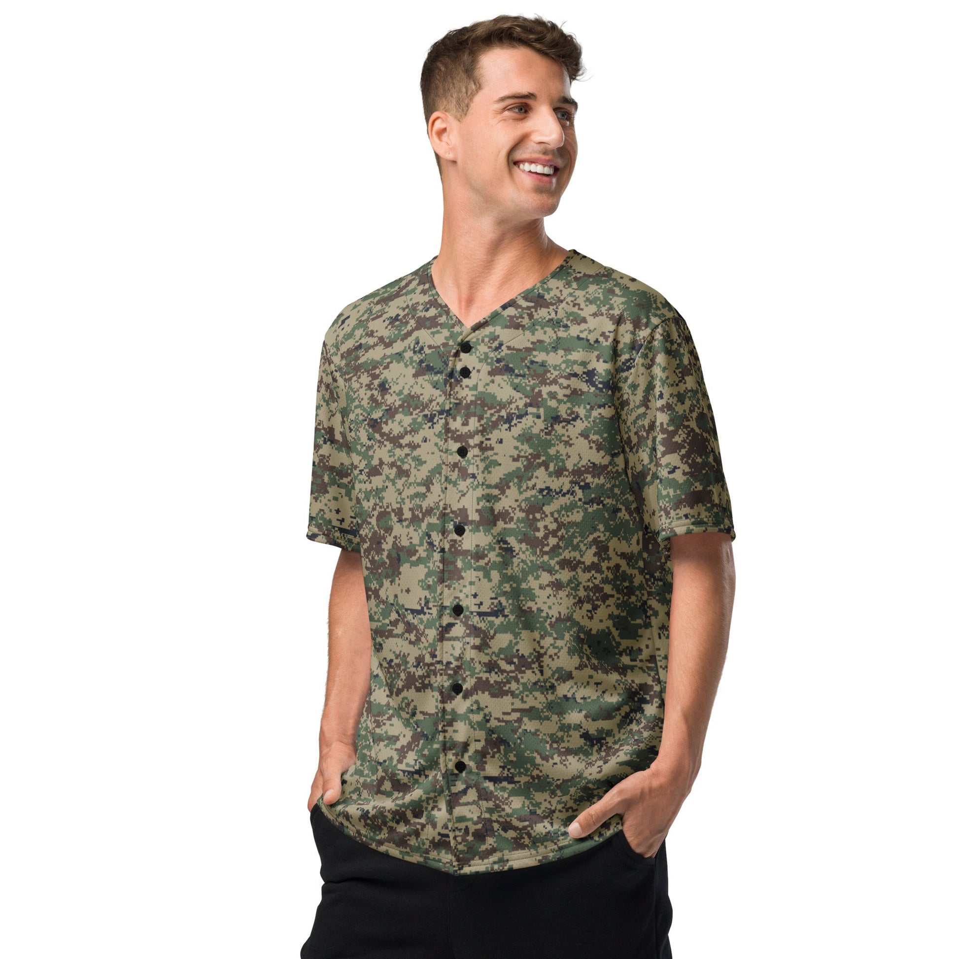 Russian SURPAT CAMO baseball jersey - Baseball Jerseys