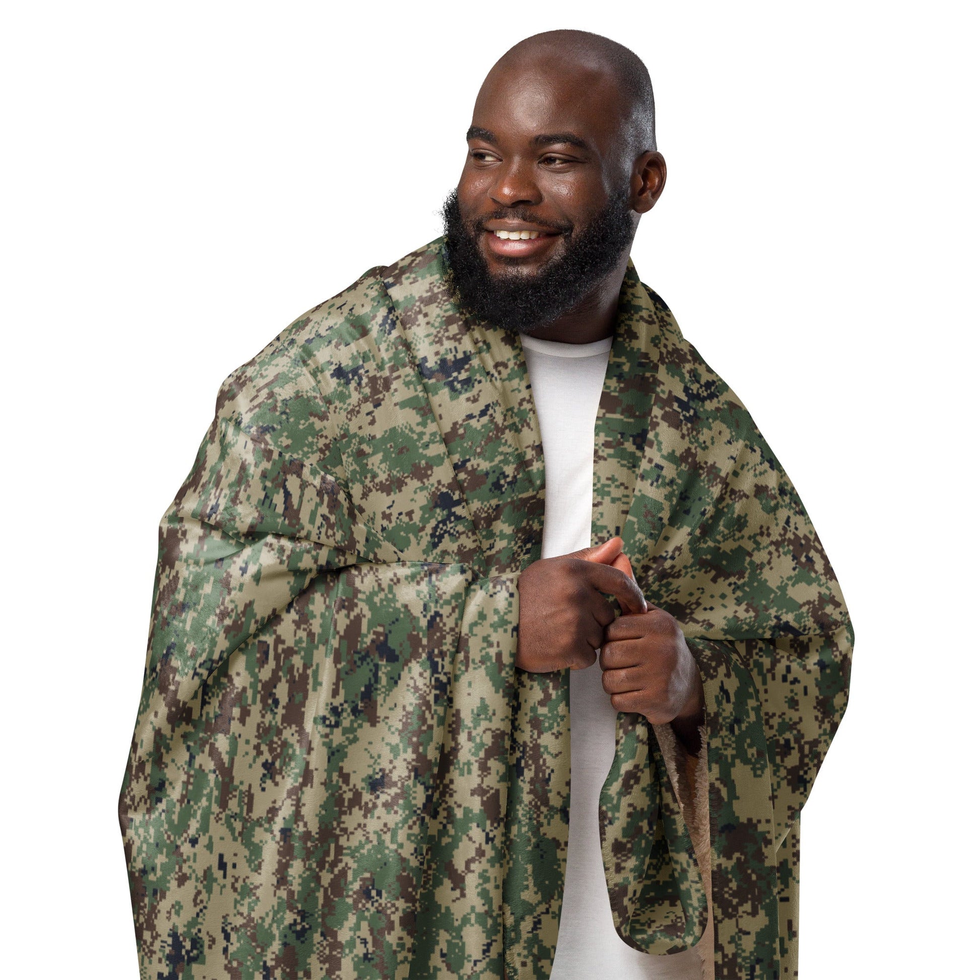 Russian SURPAT CAMO Sherpa blanket - Blankets