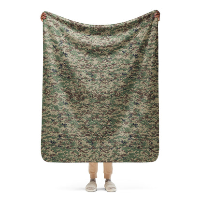 Russian SURPAT CAMO Sherpa blanket - 50″×60″ - Blankets