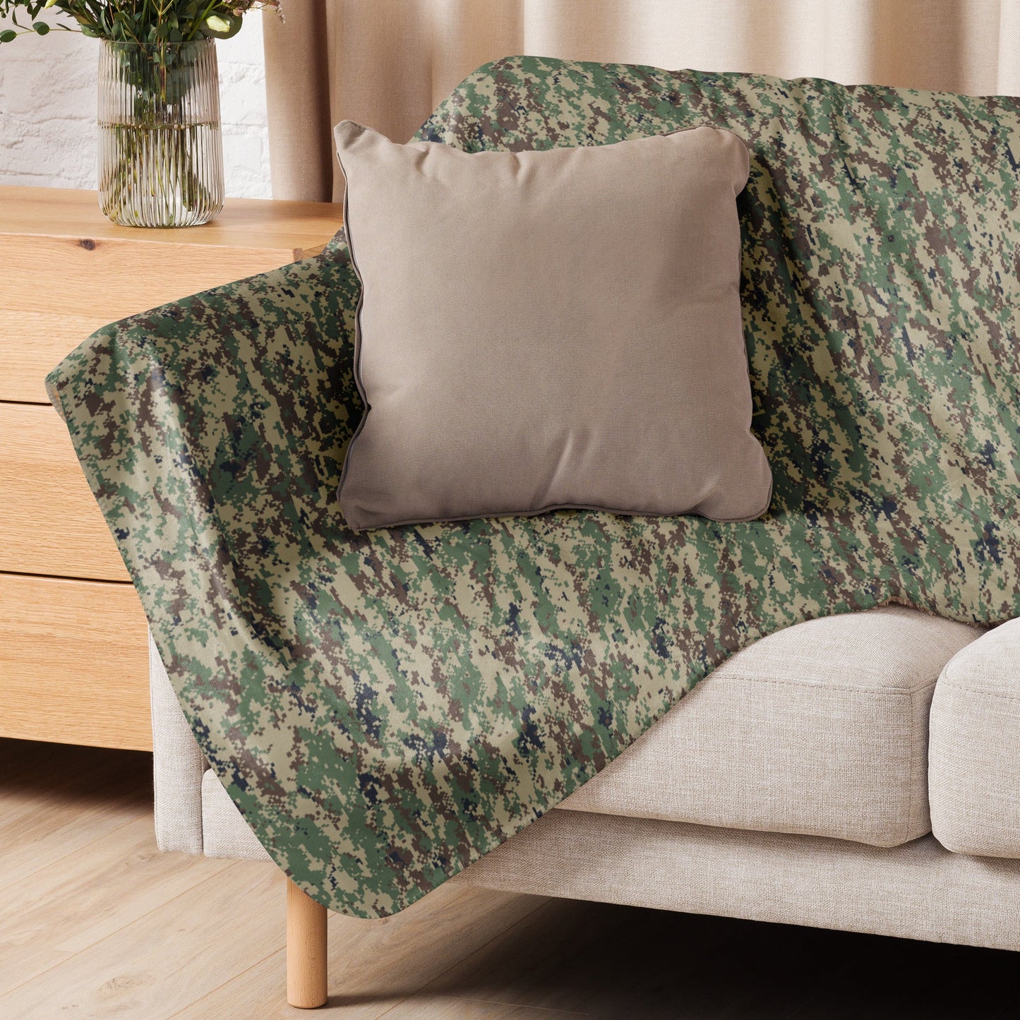 Russian SURPAT CAMO Sherpa blanket - Blankets