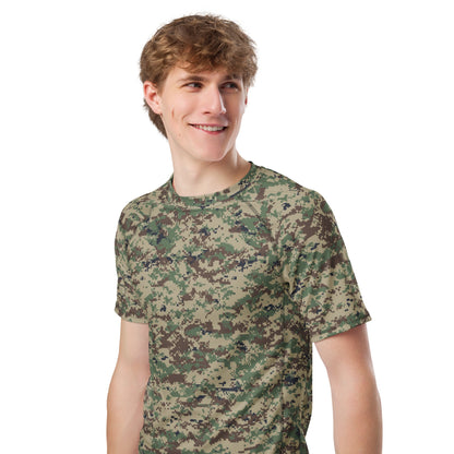 Russian SURPAT CAMO short sleeve mens rash guard