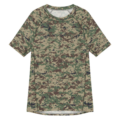 Russian SURPAT CAMO short sleeve mens rash guard 2XS