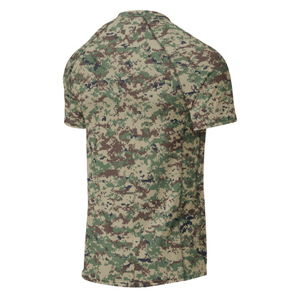 Russian SURPAT CAMO short sleeve mens rash guard