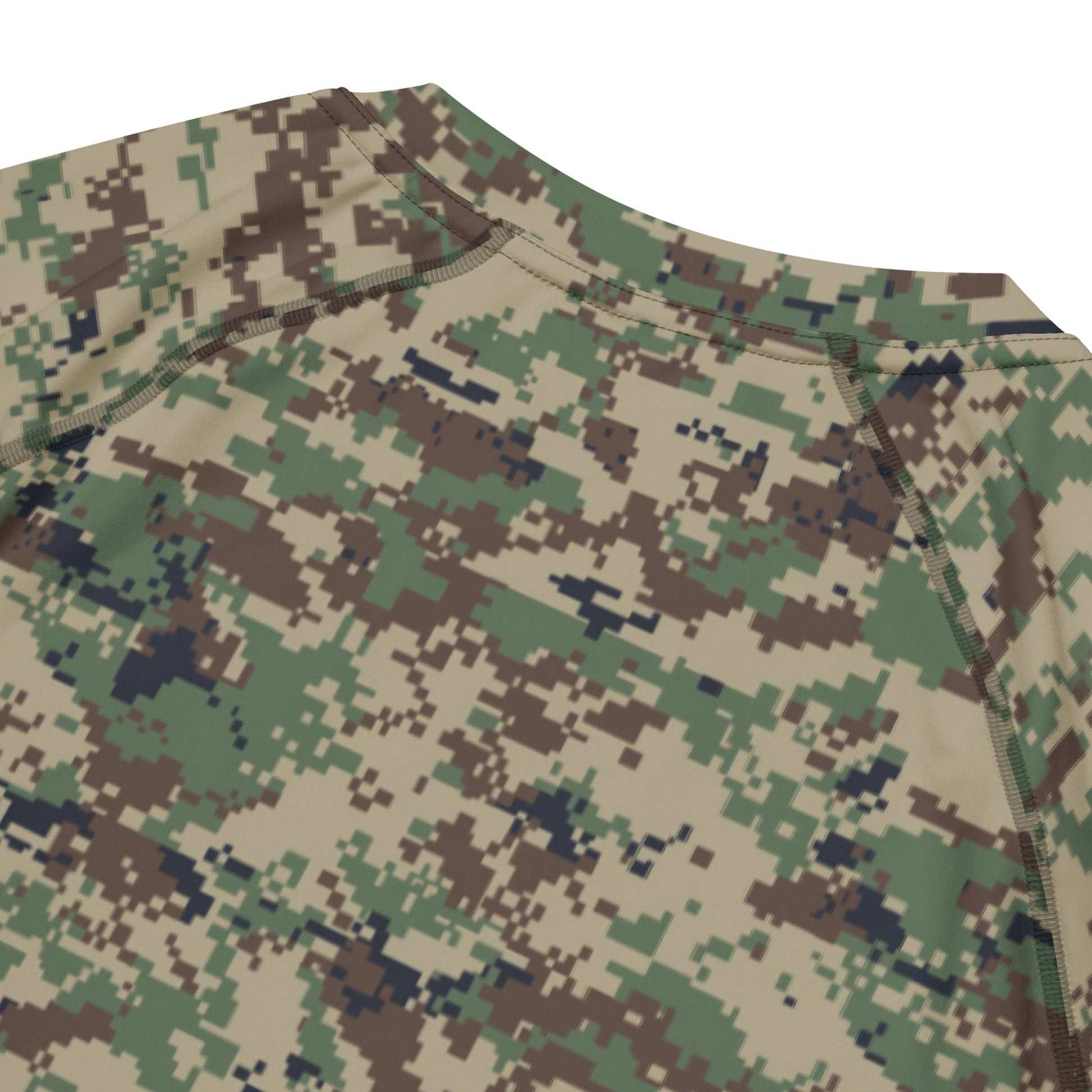 Russian SURPAT CAMO short sleeve mens rash guard