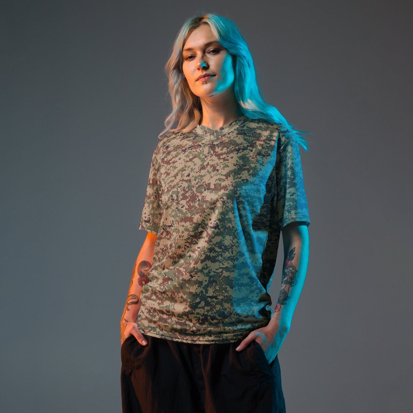 Russian SURPAT CAMO unisex sports jersey - Sports Jerseys