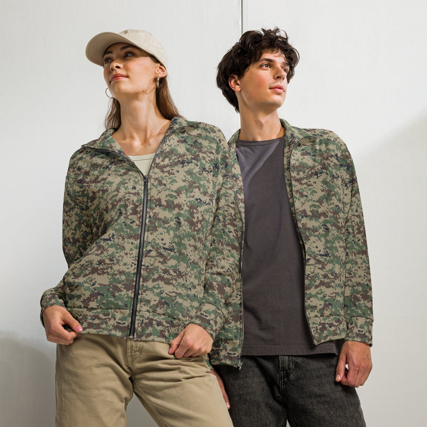 Russian SURPAT CAMO Unisex track jacket - 2XS - Track Jackets
