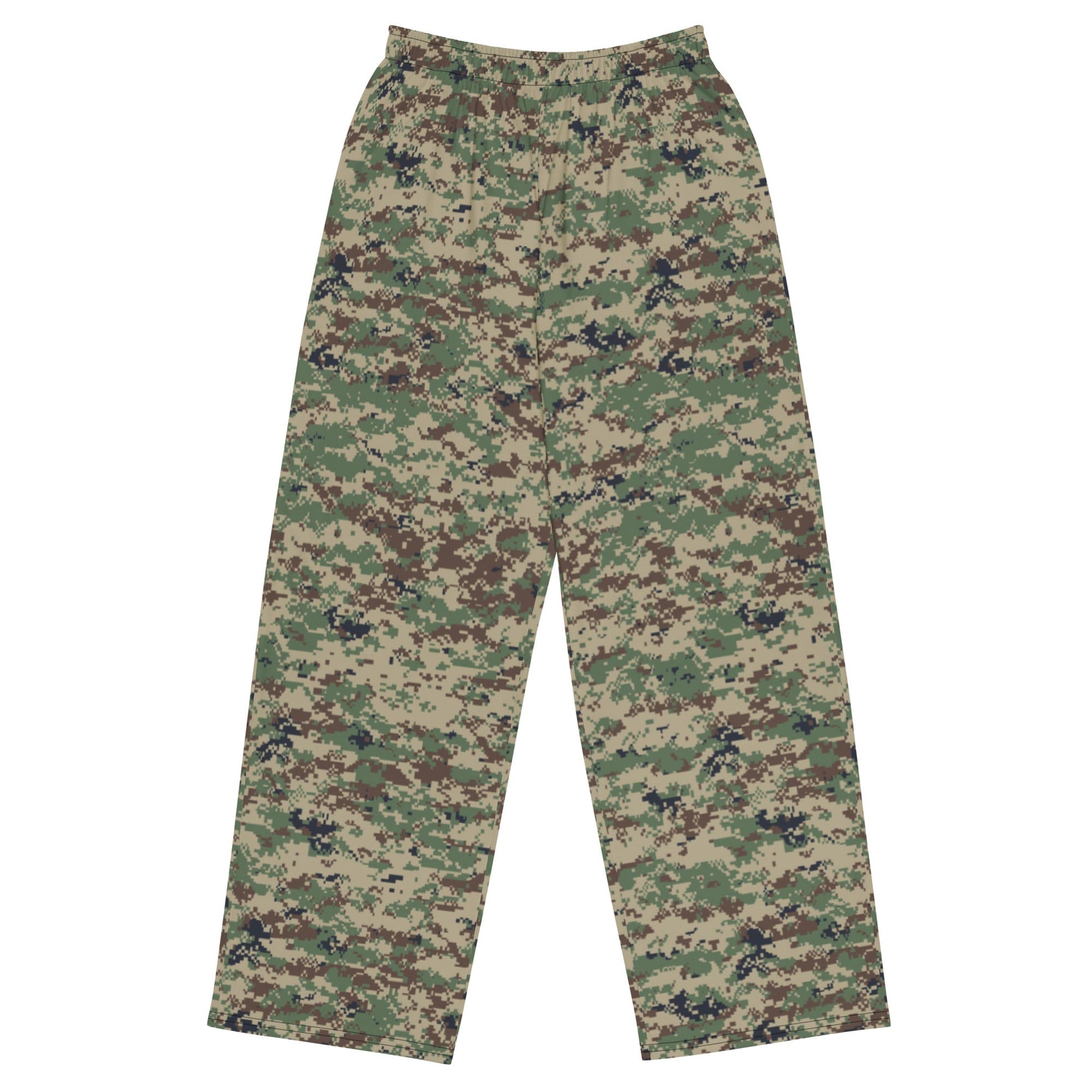 Russian SURPAT CAMO unisex wide-leg pants - 2XS - Wide-leg Pants