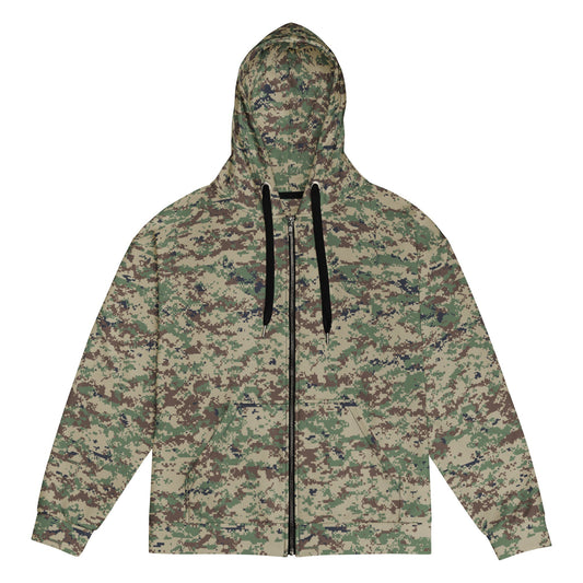 Russian SURPAT CAMO Unisex zip hoodie - 2XS - Zip Hoodies
