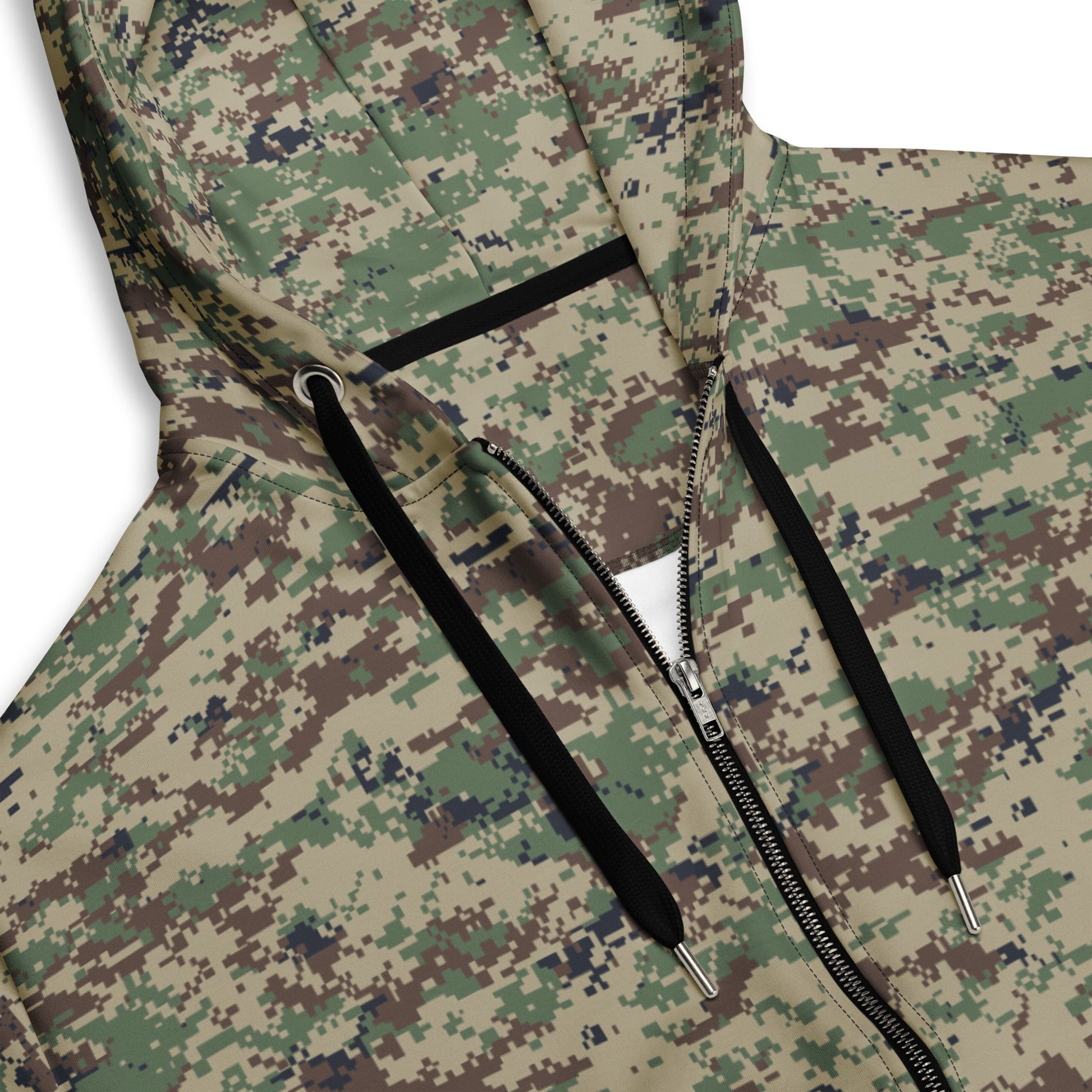 Russian SURPAT CAMO Unisex zip hoodie - Zip Hoodies