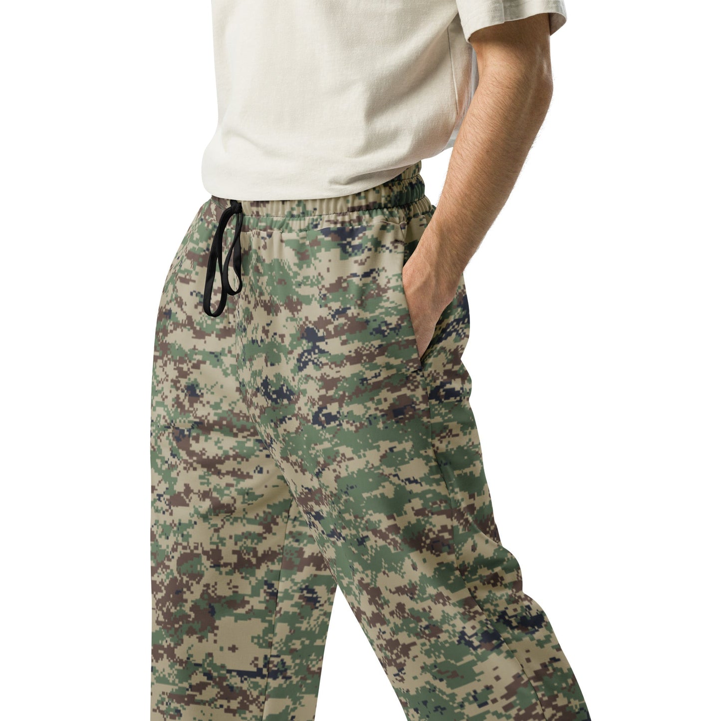 Russian SURPAT CAMO Wide-leg joggers - Joggers