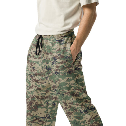 Russian SURPAT CAMO Wide-leg joggers - Joggers