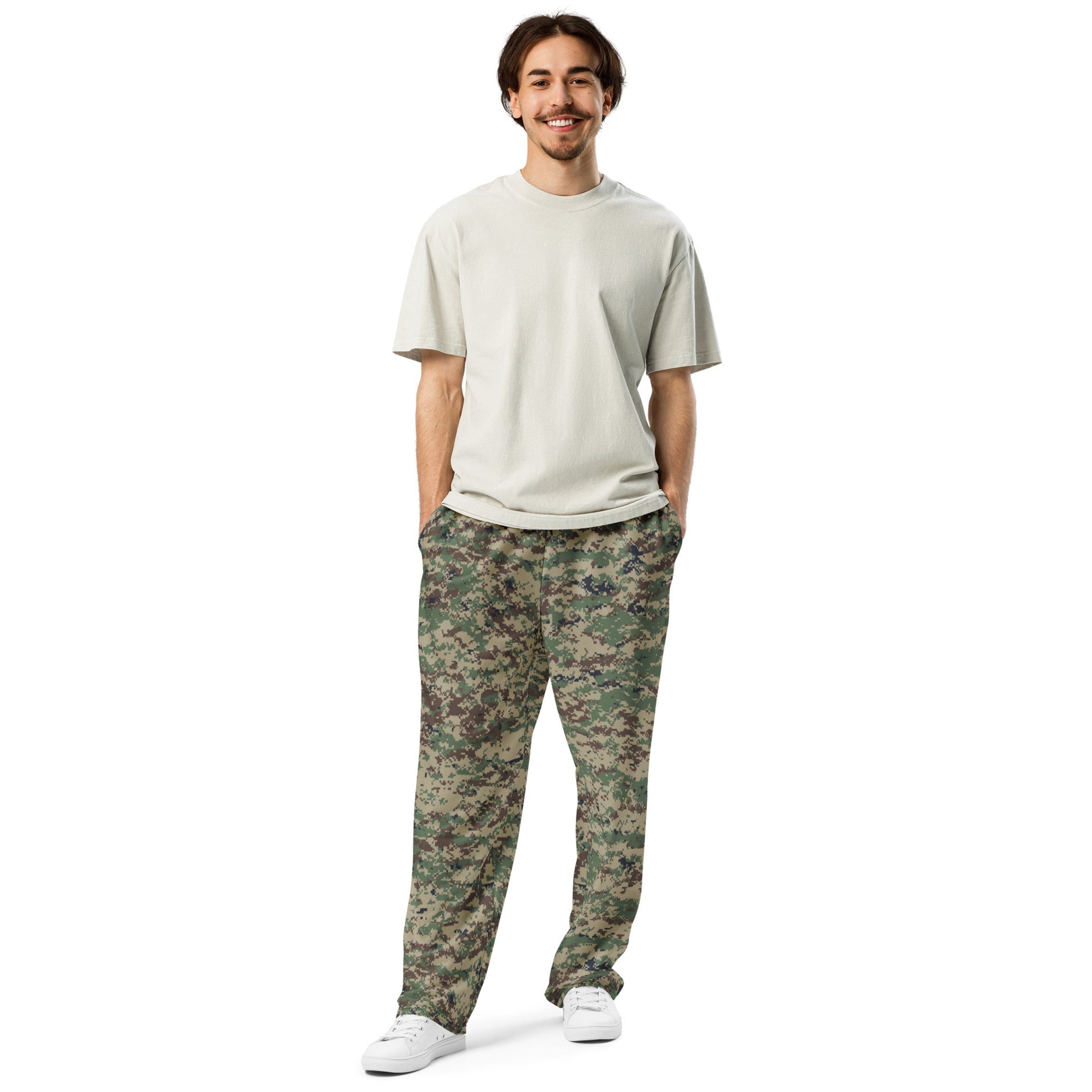 Russian SURPAT CAMO Wide-leg joggers - Joggers