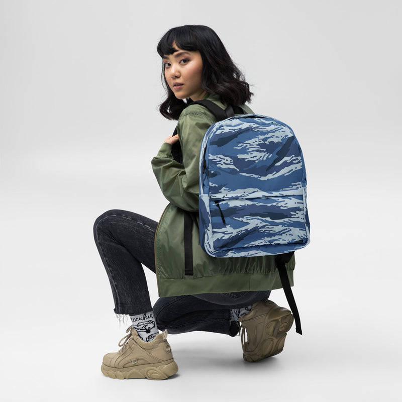 Tiger Stripe Kamysh Blue CAMO Backpack
