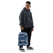 Tiger Stripe Kamysh Blue CAMO Backpack