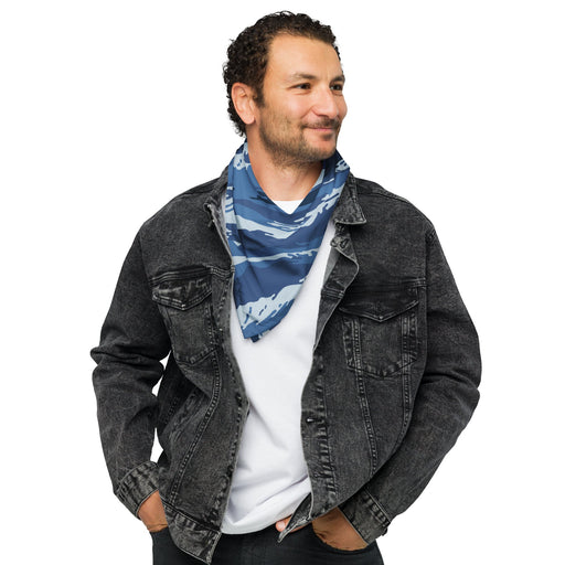 Tiger Stripe Kamysh Blue CAMO Bandana