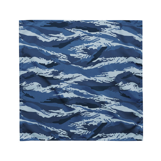 Tiger Stripe Kamysh Blue CAMO Bandana - M