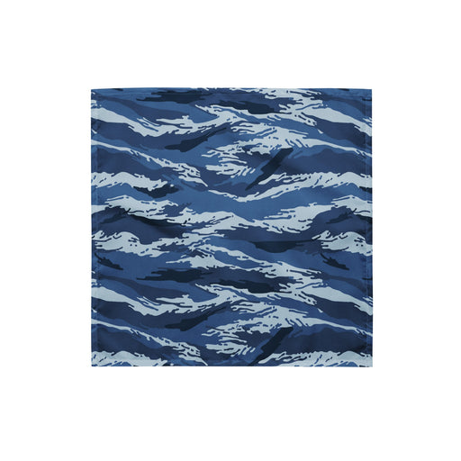 Tiger Stripe Kamysh Blue CAMO Bandana - S