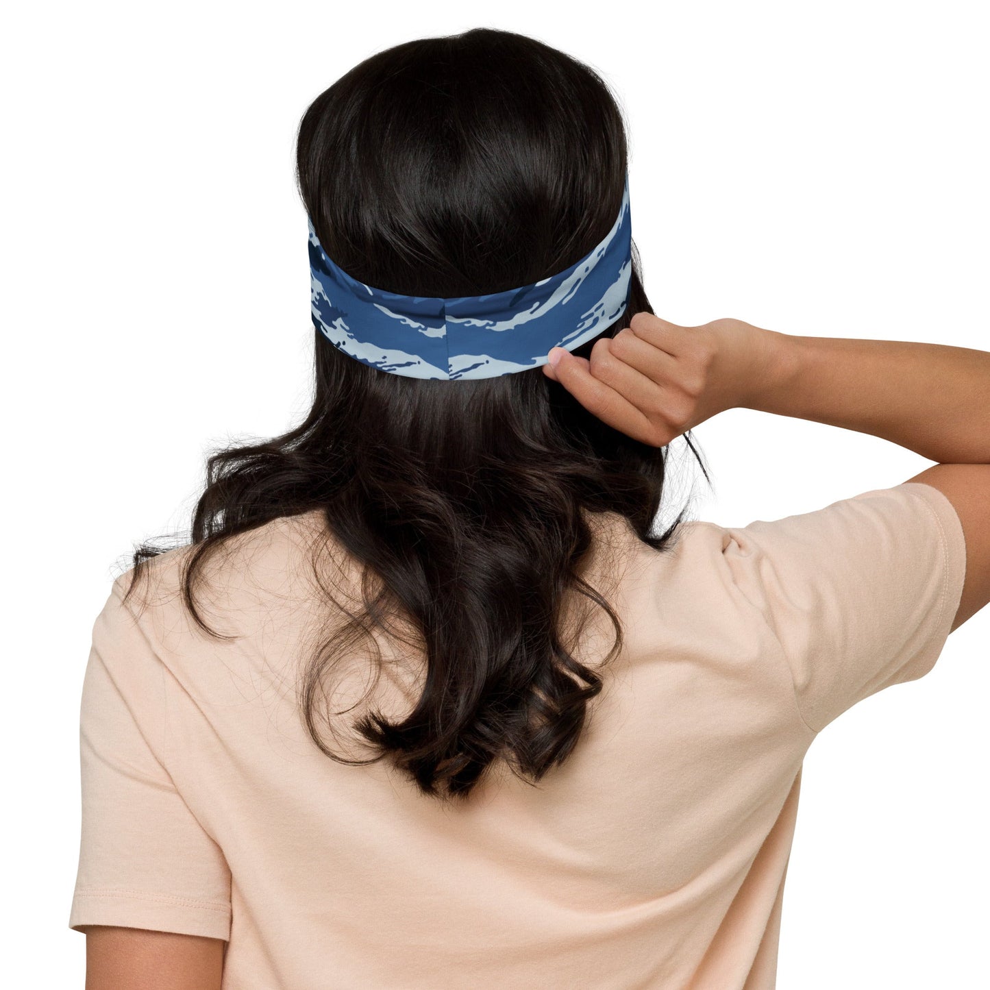 Russian Tiger Stripe Kamysh Blue CAMO Headband