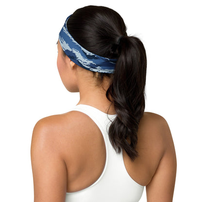 Russian Tiger Stripe Kamysh Blue CAMO Headband