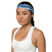Tiger Stripe Kamysh Blue CAMO Headband