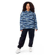 Tiger Stripe Kamysh Blue CAMO Unisex Hockey Fan Jersey