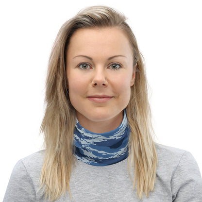 Russian Tiger Stripe Kamysh Blue CAMO Neck Gaiter Gaiters